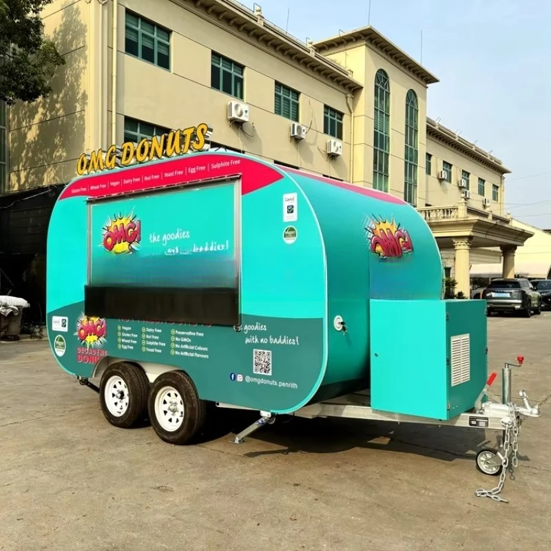 Pizza hotdog food trucksbiz on wheels air stream cart or food-trailers second hand 10 feet accessories 3x2 fully equipped