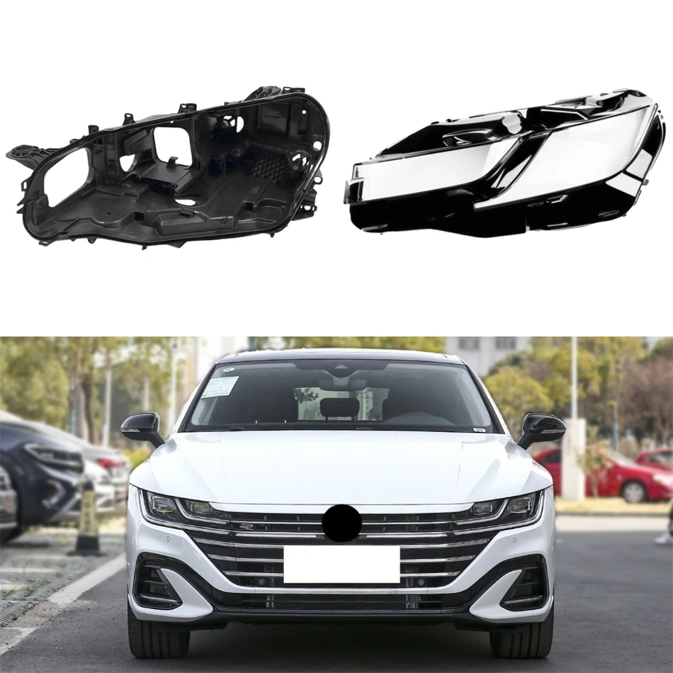 

Для Volkswagen Vw Cc 2019 2020 2021, автоаксессуары, линза передней лампы, кронштейн для фар