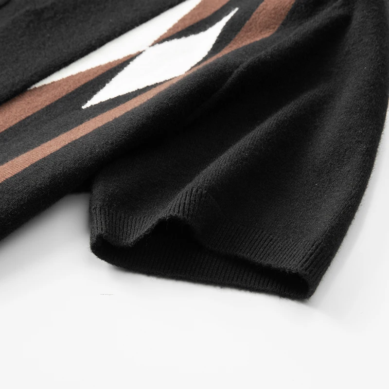 8XL 7XL 6XL 2025 Nuovo Autunno High End di Lusso Maglione di Lana Uomo Moda A Righe Mens Maglioni Morbidi Maglioni Caldi Uomini Jersey Hombre