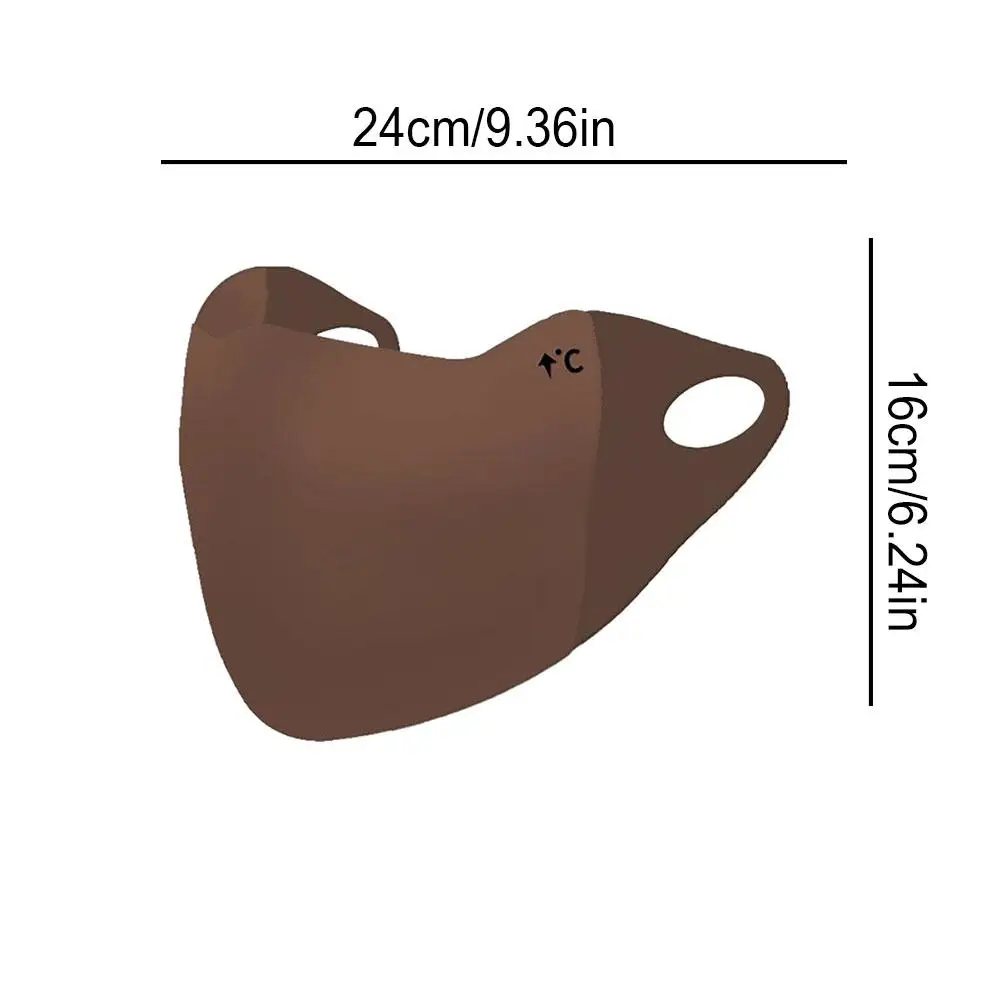 1/2Pcs Autumn Winter Warm Mask Breathable Outdoor Sport Riding Face Mask Traceless Windproof And Cold Proof Face Mask Protection