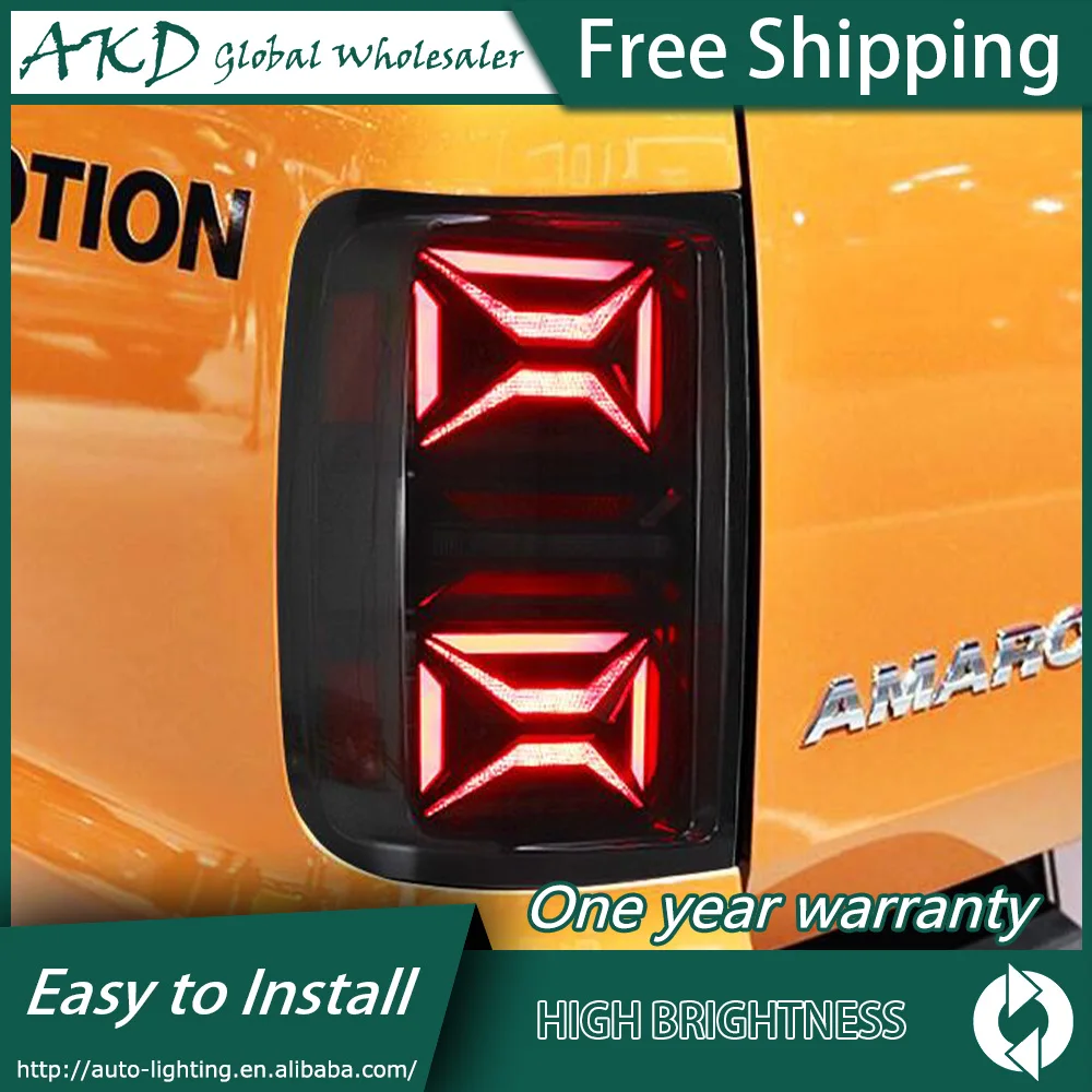 Tail Lamp For VW AMAROK Volkswagen 2010-2021 amarok Tail Lights Led Fog Lights DRL Day Running Light Tuning Car Accessories