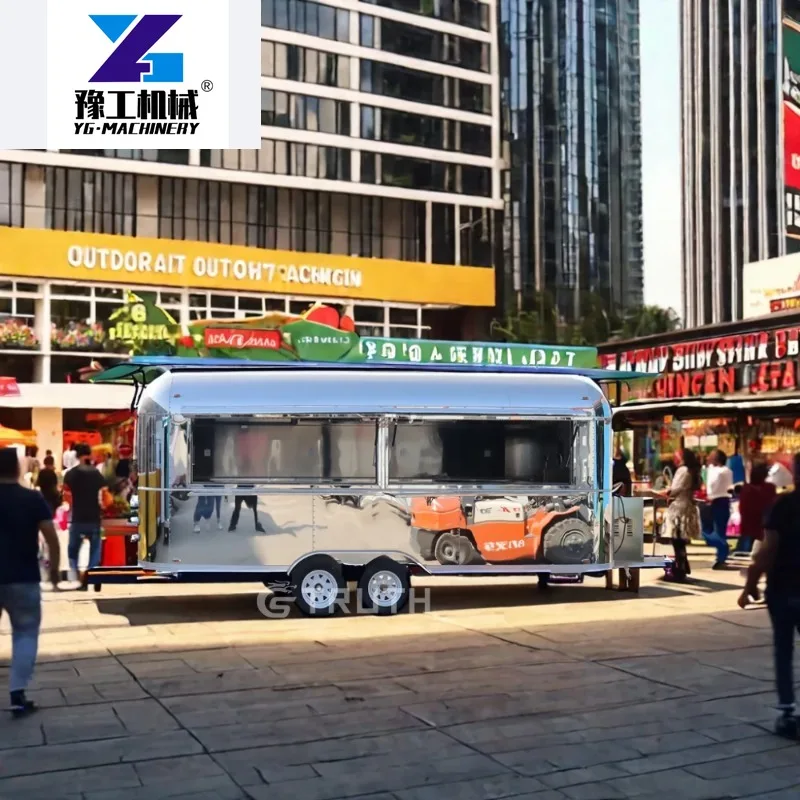 

Customized Food Truck Beer Bar Bbq Food Concession Mobile Equipment Coffee Cart Pizza Food Trailer For Sale