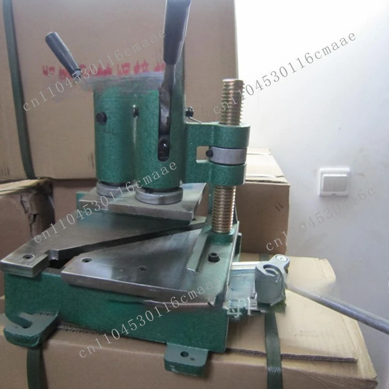 ماكينة زاوية للباب والنافذة ماكينة لحام فولاذية بلاستيكية معدات لحام يدوية خفيفة الوزن 90 ° الزاوية اليمنى من البلاستيك #1