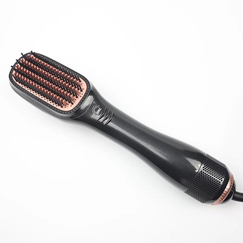 1200W Professional Negative Ion Quick Straightener Styling Tools One Step Blow Hair Dryer Brush and Volumizer Hot Air Comb