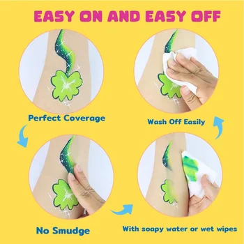 30Bowitzki 30克彩虹分色蛋糕彩繪顏料,適用於臉部、身體彩繪、藝術節慶典,水性匹配,無毒,低致敏性 8 最佳銷售 彩虹臉部彩繪 - №8