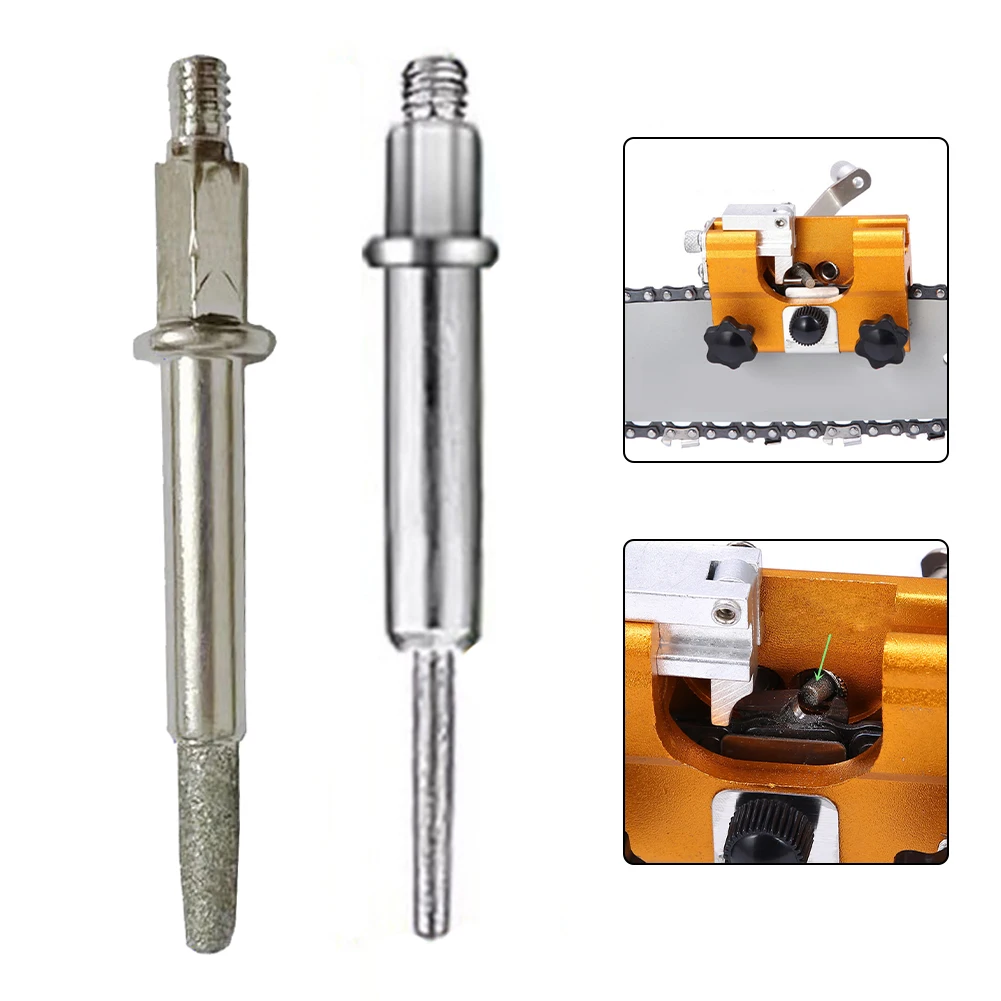 Portable Grinding Head Electric Chainsaw Sharpener Thick/Thin Emery Electric Saw Chain Sharpener Chain Grinder Sharpening Tool
