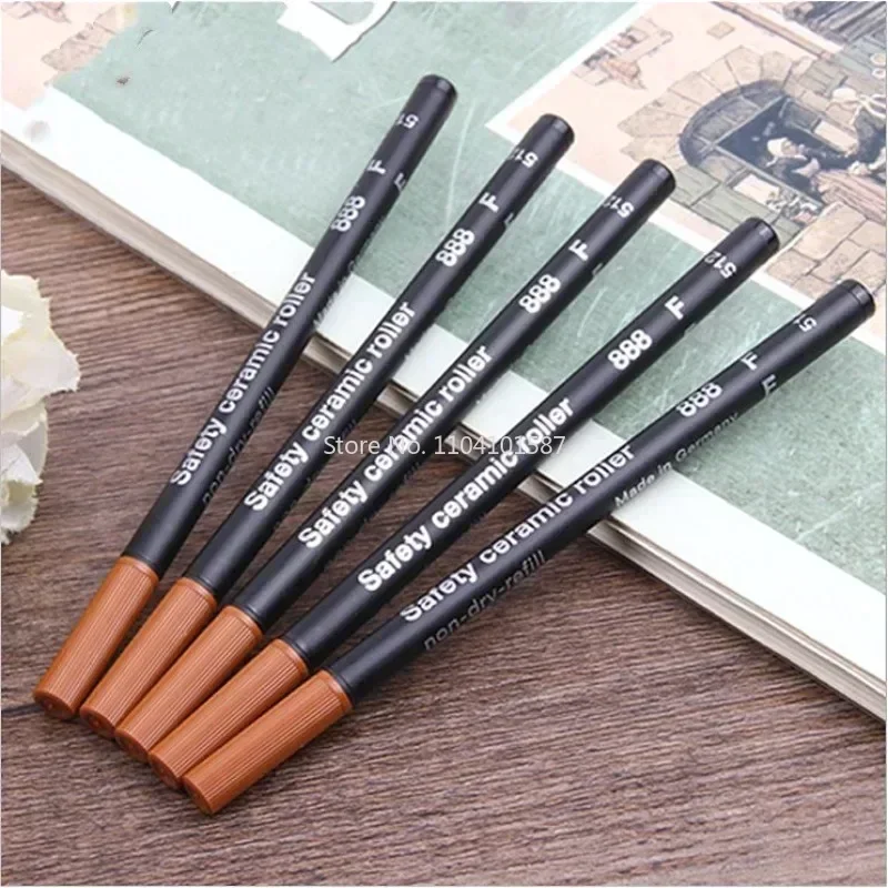 

New Schmidt Neutral Metal Refill 0.5mm Black Roller Ballpoint Pen Refill Business Officel School Stationery Accessories Write Sm