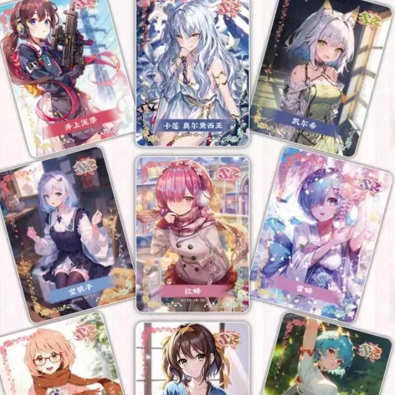 Goddess Story Collection Cards Sexy Box Flower Girl Beautiful Color Seduction Gift Box Boardgame Trading Acg Anime Cards