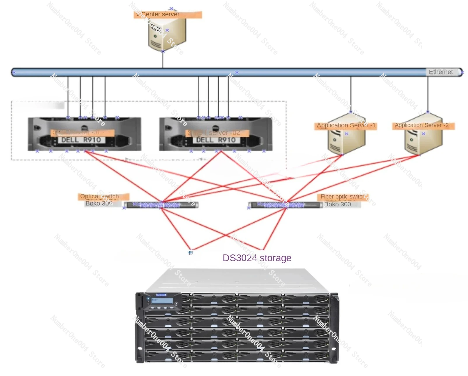 

Large Capacity Ds3024 16Gb Server 24-Disk Nas File Storage Cabinet San Disk Array Cabinet