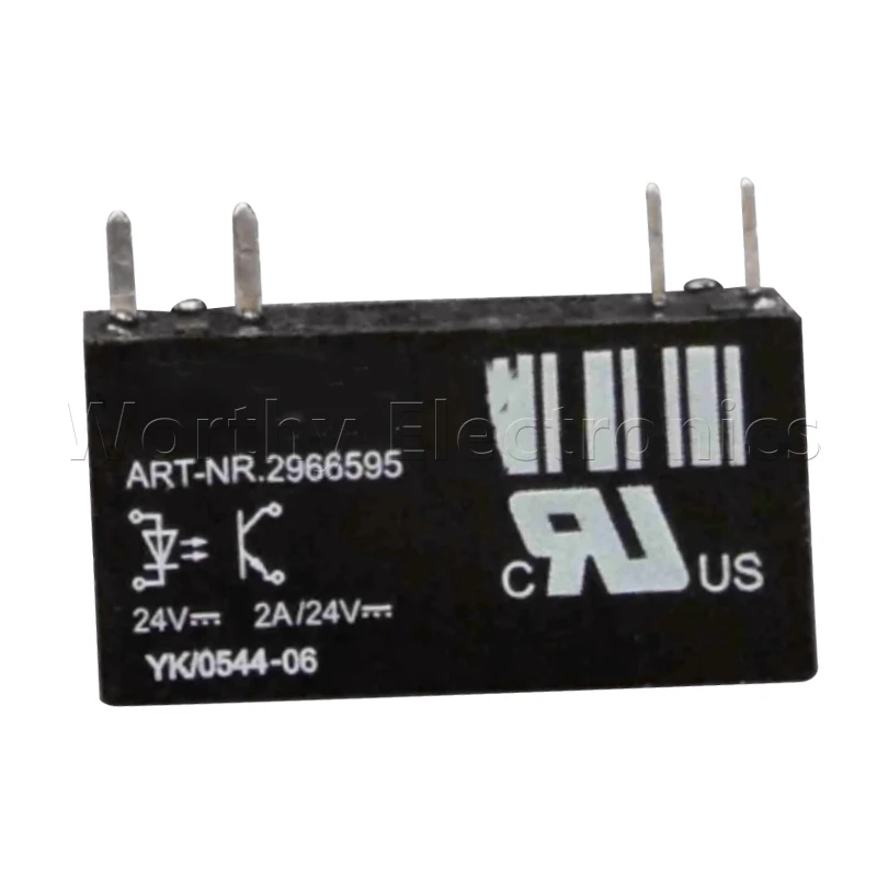 Free shipping 10pcs/lot relay 24VDC 2A 4PIN ART-NR.2966595 NO.2966595