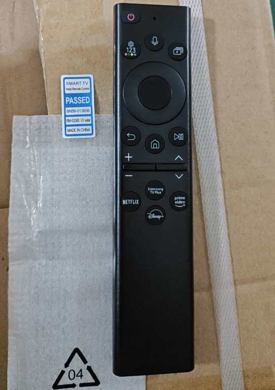 New BN59-01385B For Samsung Rechargeable Solar Voice TV Remote UE55AU8070 2021