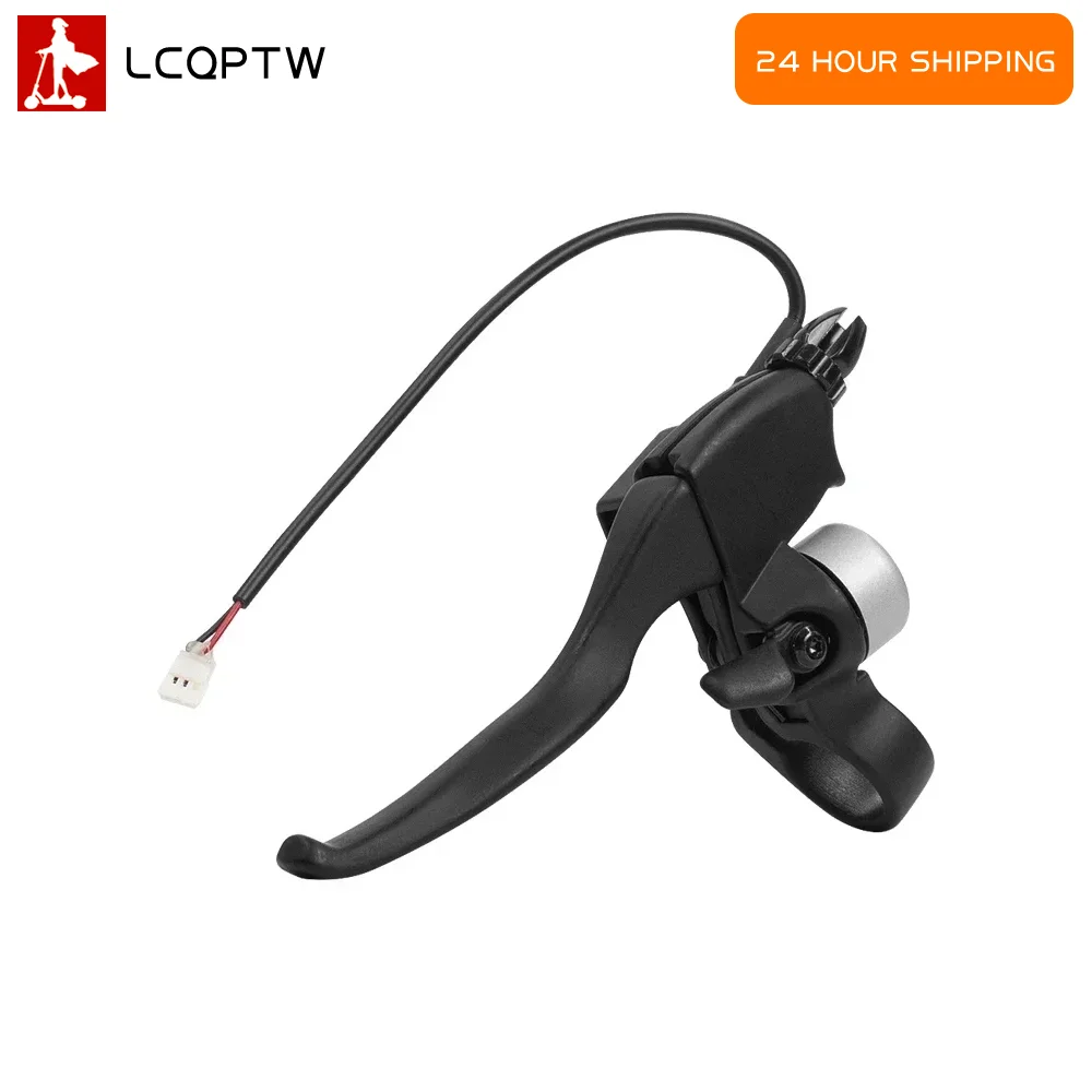 

2 in 1 Aluminium Alloy Brake Handle for HX X7 X8 Brake Lever with Bell Assembly Replacement Electric Scooter Accessories Parts