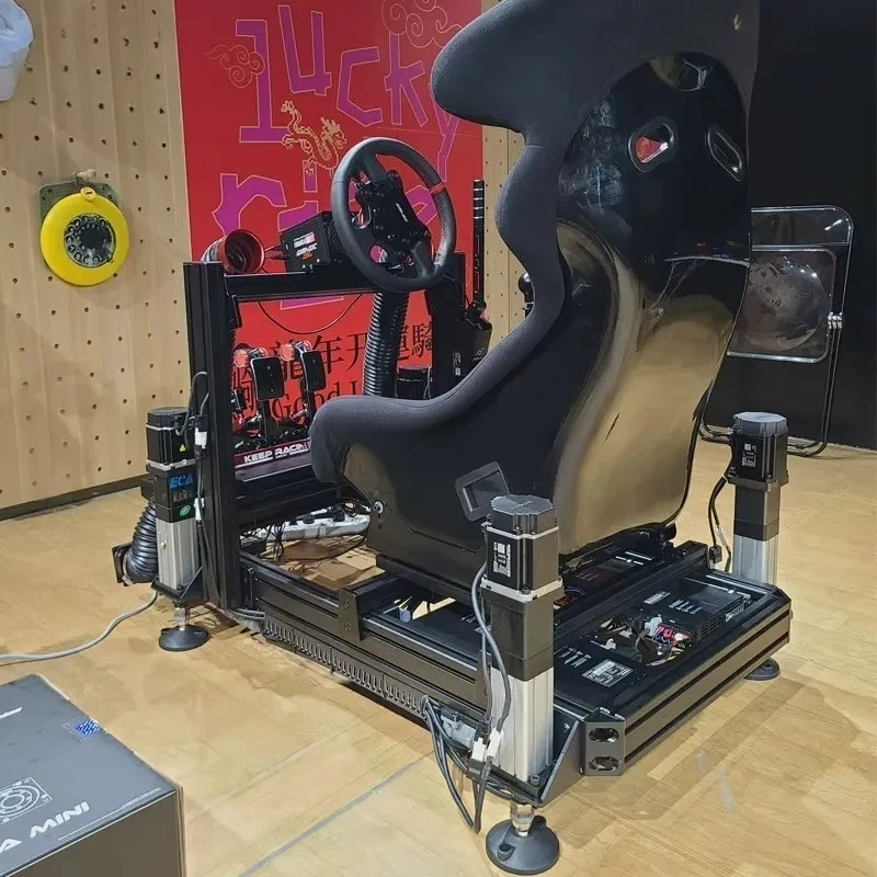 2026for Multiple Player Simracing Motion Actuator Racing Rig Motion Simulator 4 Dof 2dof 6dof Motion Platform Flight