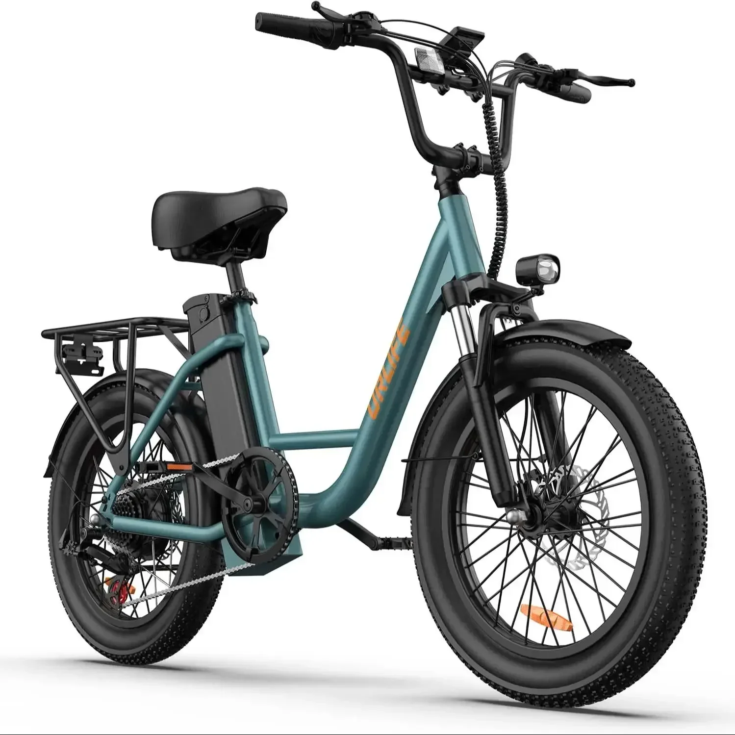 AliExpress NONE URLIFE E20 adult E-bike 20-inch Fat Tire city ebike 250W motor 48V 13Ah battery commute Electric Bike