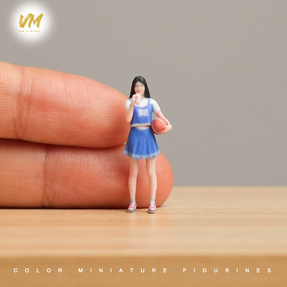 Miniaturfigur im Maßstab 1/64 Coole Business-Kleidung für junge Männer und Frauen 3D-Druck Mini-Puppe für Automodell-Dekoration und Ausstellung – Detail 10