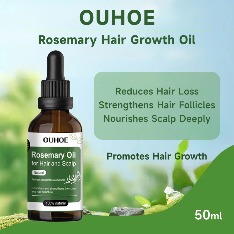 

Масло для волос с розмарином для лечения роста волос, уменьшение выпадения волос, укрепление, питание, уход за кожей головы, эфирное масло