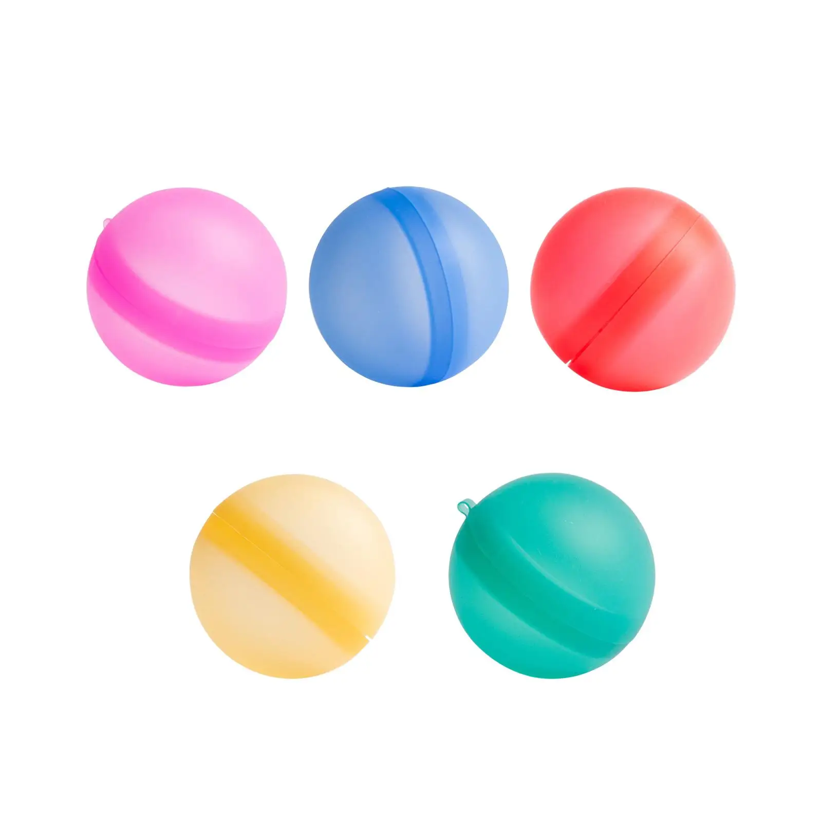 كرات الماء للأطفال، كرة سبلاش قابلة لإعادة الملء، هدية لعبة مياه من السيليكون، قابلة لإعادة الاستخدام ومتينة
