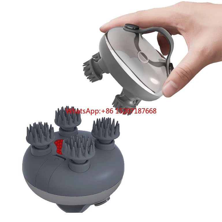 

Электростимуляция волос healthpal, умный автоматический мини-массажер для головы домашних животных, кошек, снятие стресса и головной боли