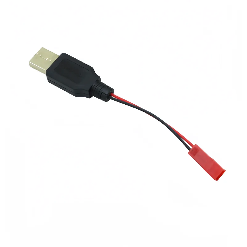 3.7V lithium battery USB charger charging cable USB to JST SM Futaba XH-3P RC remote control aircraft X5C X320 charger