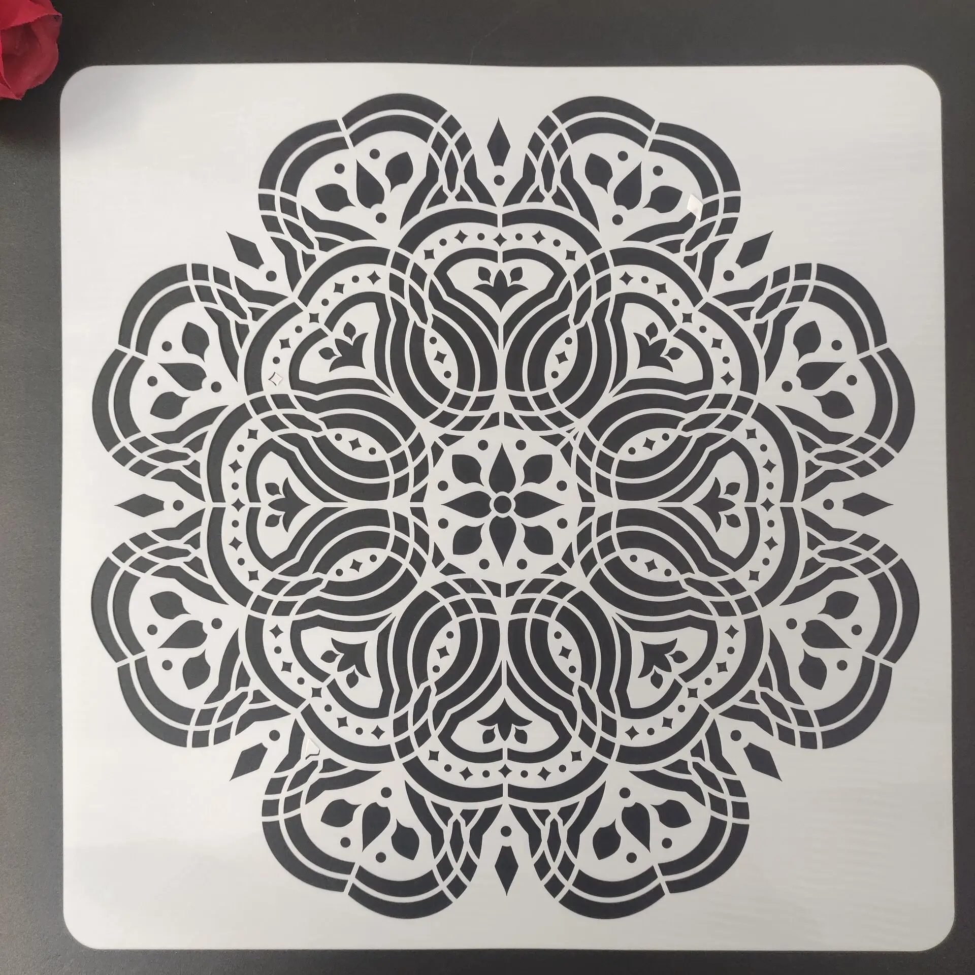 

30 * 30cm Mandala DIY Layering Stencils Wall Painting Scrapbook Coloring Embossing Album Decorative Template for walls N78