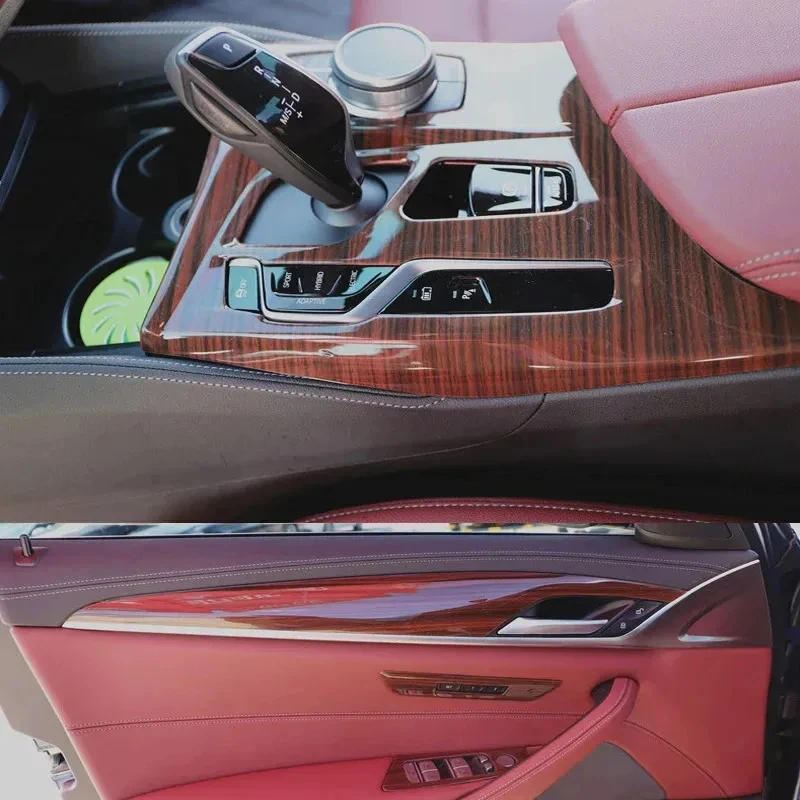 

Заводские хиты продаж: Аксессуары для интерьера автомобиля из углеродного волокна для BMW 5 серии (G30) 2018-2022 годов (модели 540, 525, 530) — накладка на панель переключения передач