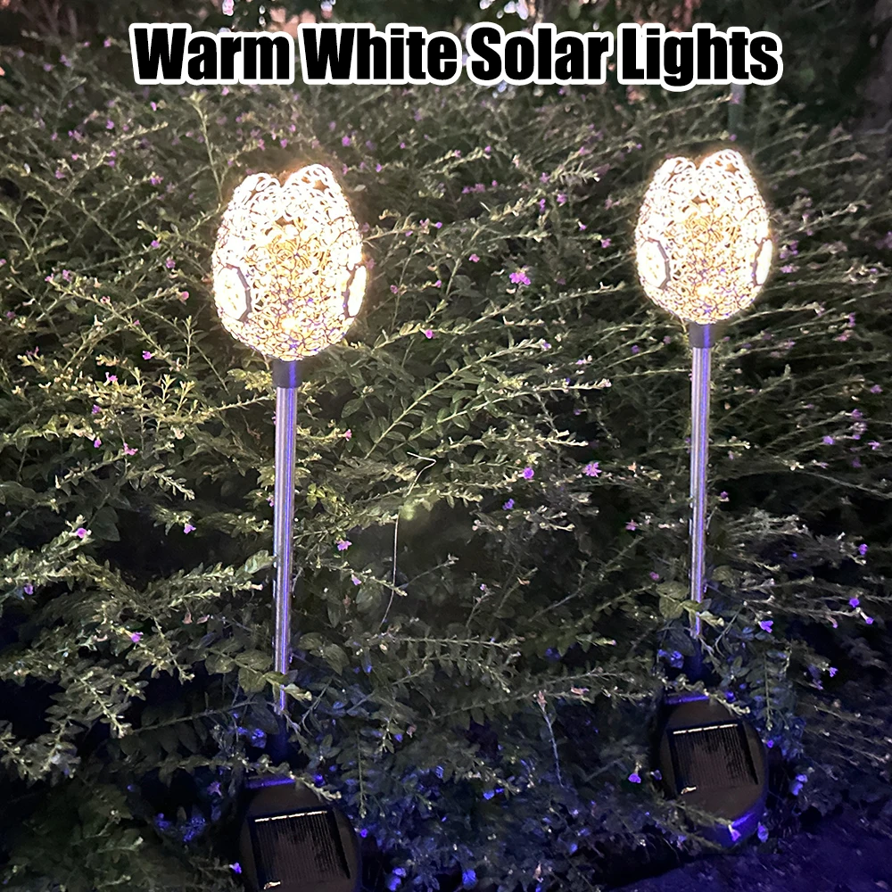 Copper Wire Colorful Decorative RGB LED Solar Lights Lawn Lamps IP65 Waterproof Outdoor Garden Lighting Path Walkway Patio