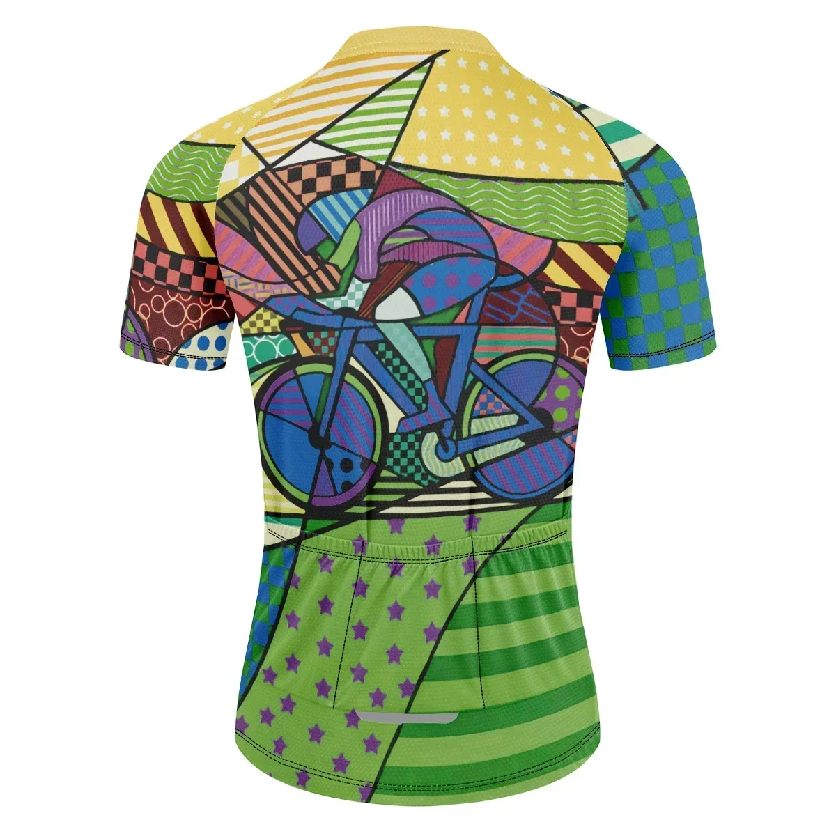 2024 odzież rowerowa letnich mężczyzn zabawna koszulka rowerowa odzież rowerowa szosowa z krótkim rękawem MTB jersey