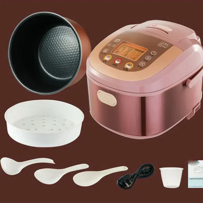 

Desktop 220v Rice Cooker 110v Volt Small Appliances Smart Non-stick Porridge Rice Cooker 5 Liters 4L 860W Touch Control