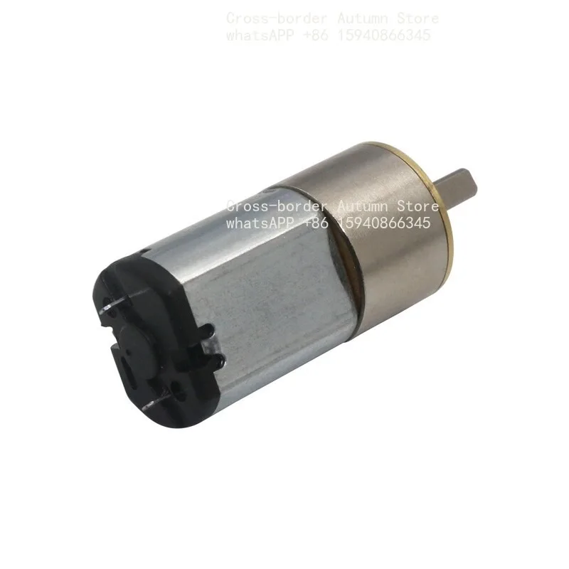 JGA16-030 Mini DC Gear Motor 16mm Metal Gearbox Flat Motor 6V  6V/340rpm