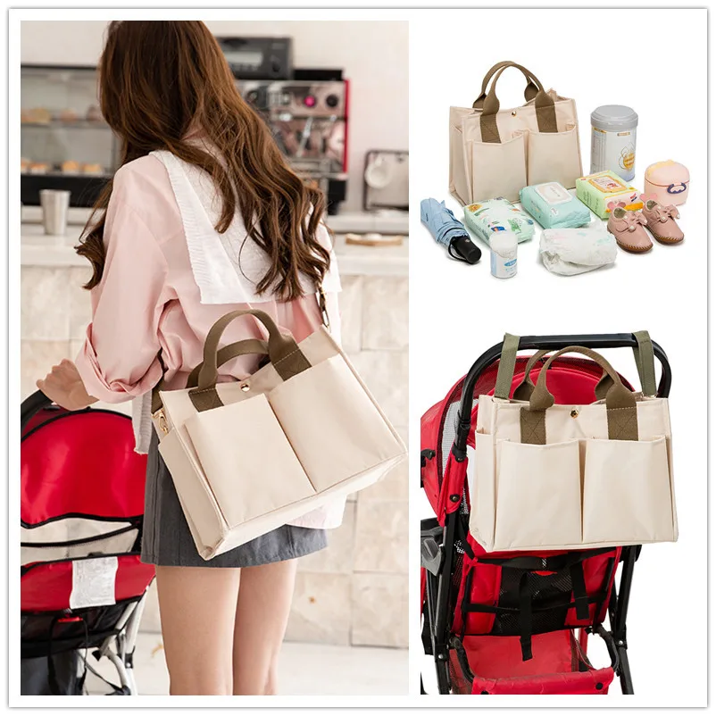 Large Capacity Mommy Bag Korean Version Fashion Canvas Women Handbag Travel Business Trip Tote Bag for mom