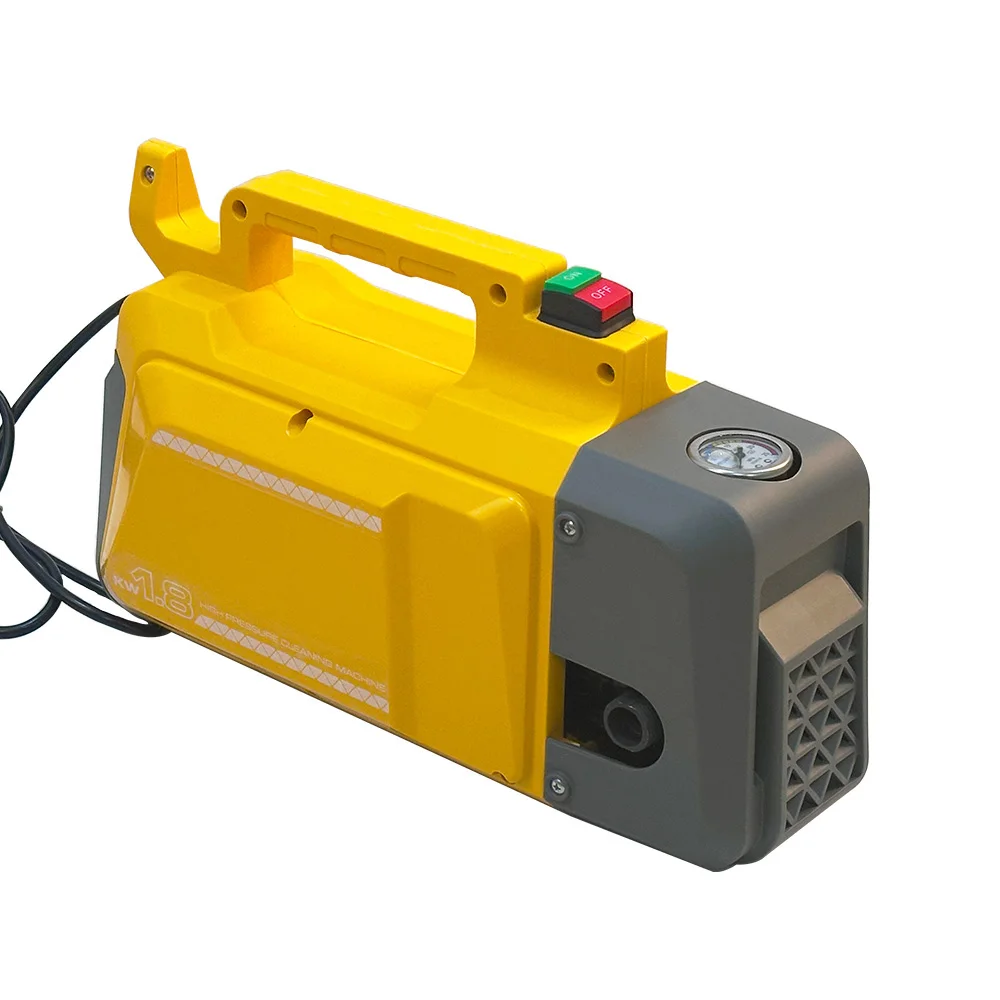Mesin Cuci Tekanan Tinggi Mini Listrik Rumah Tangga 1800w 100bar Grosir, Penyemprot Daya untuk Cuci Mobil