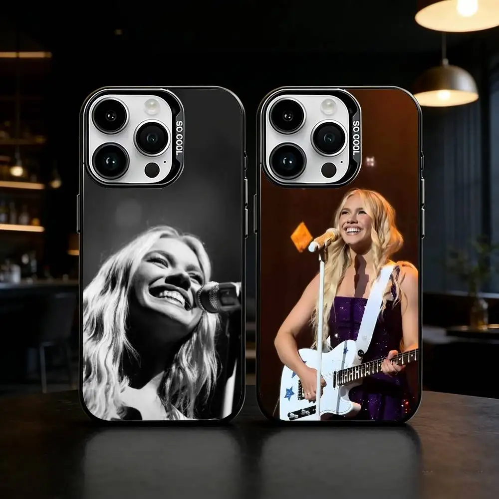 

F-Freya Skye Singer Phone Case For iPhone 17 16 15 14 13 12 11 Pro Max Plus Silver Matte Black Cover