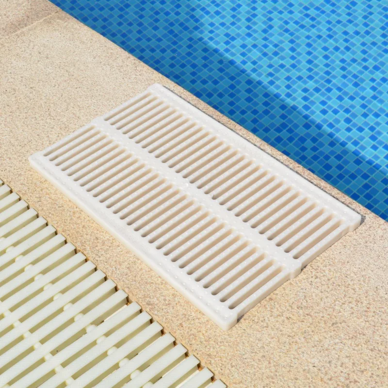 ABS Swimming Pool Overflow Grating Water Grate Drain Cover Pool Ditch Cover Equipment Accessories 30cm