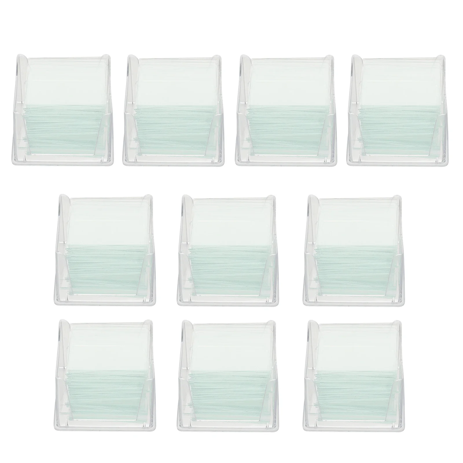 

1000 Pcs/10 Microscope Slides with Specimens Cover Slip Glass Slips Blank Coverslips