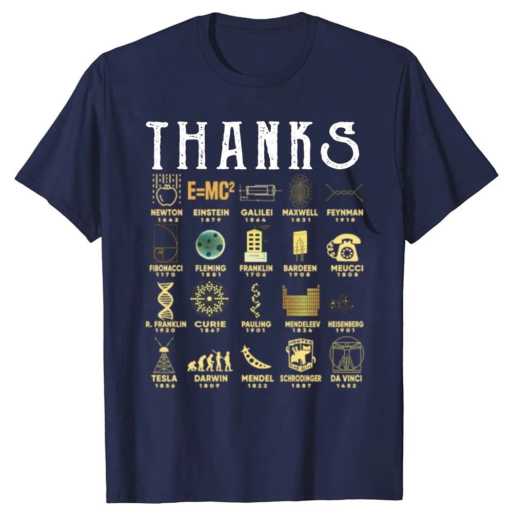 Thanks Chemistry Galaxy Math Physics Scientists Astronomy Biology T Shirts Funny School Teacher Science Short Sleeve T-shirt