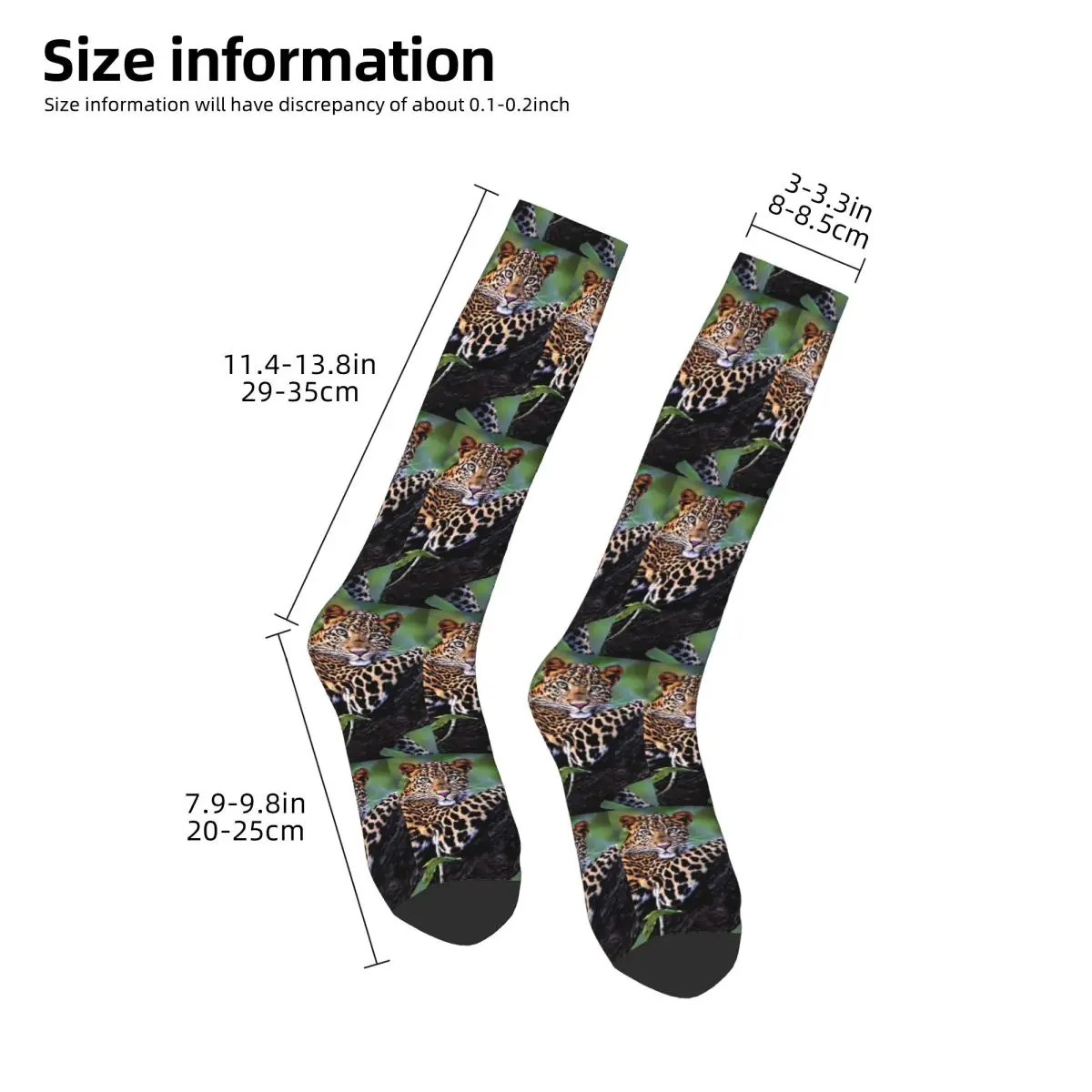 Skin Of A Wild Savannah Animal Panther Big Cat Socks Harajuku Stockings All Season Long Socks  for Unisex Christmas Gifts