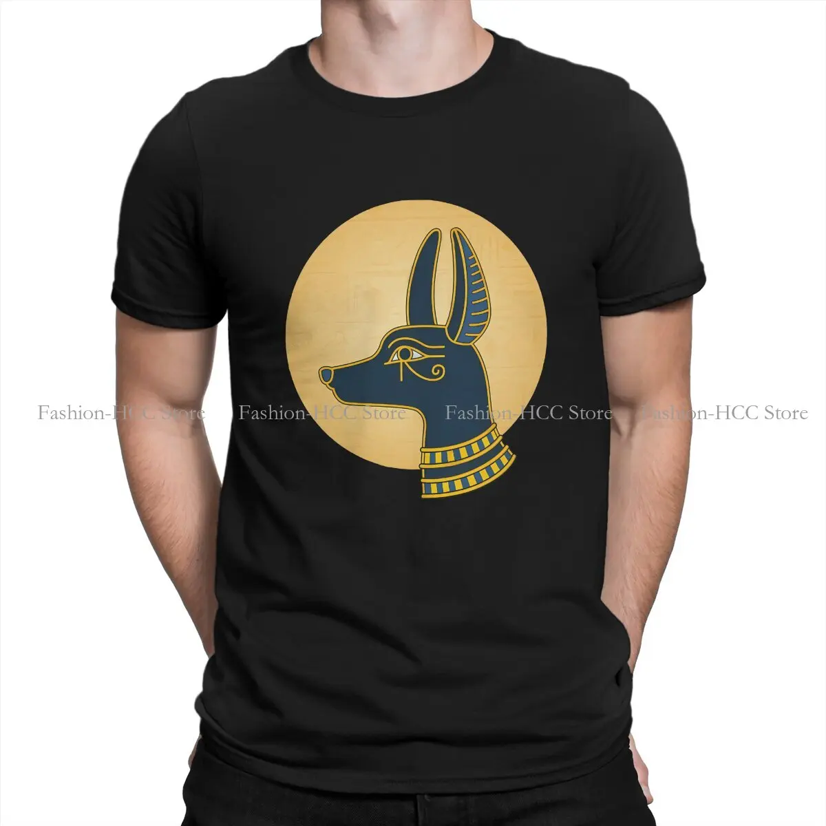 Anubis Chibi Special Polyester TShirt Ancient Egypt Egyptian Top Quality New Design Graphic  T Shirt Short Sleeve