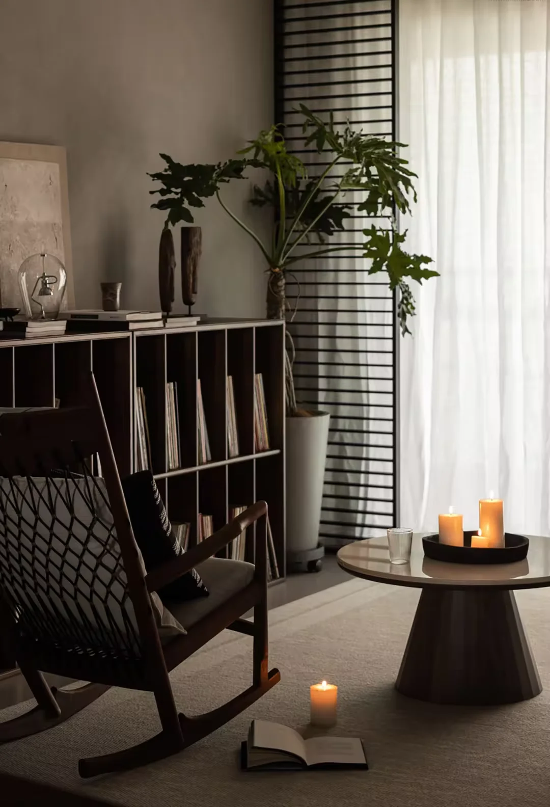 Sanhai Design d'interni Appartamento in stile conciso contemporaneo Piano per tutta la casa Piano principale di resa 3D Disegno di costruzione