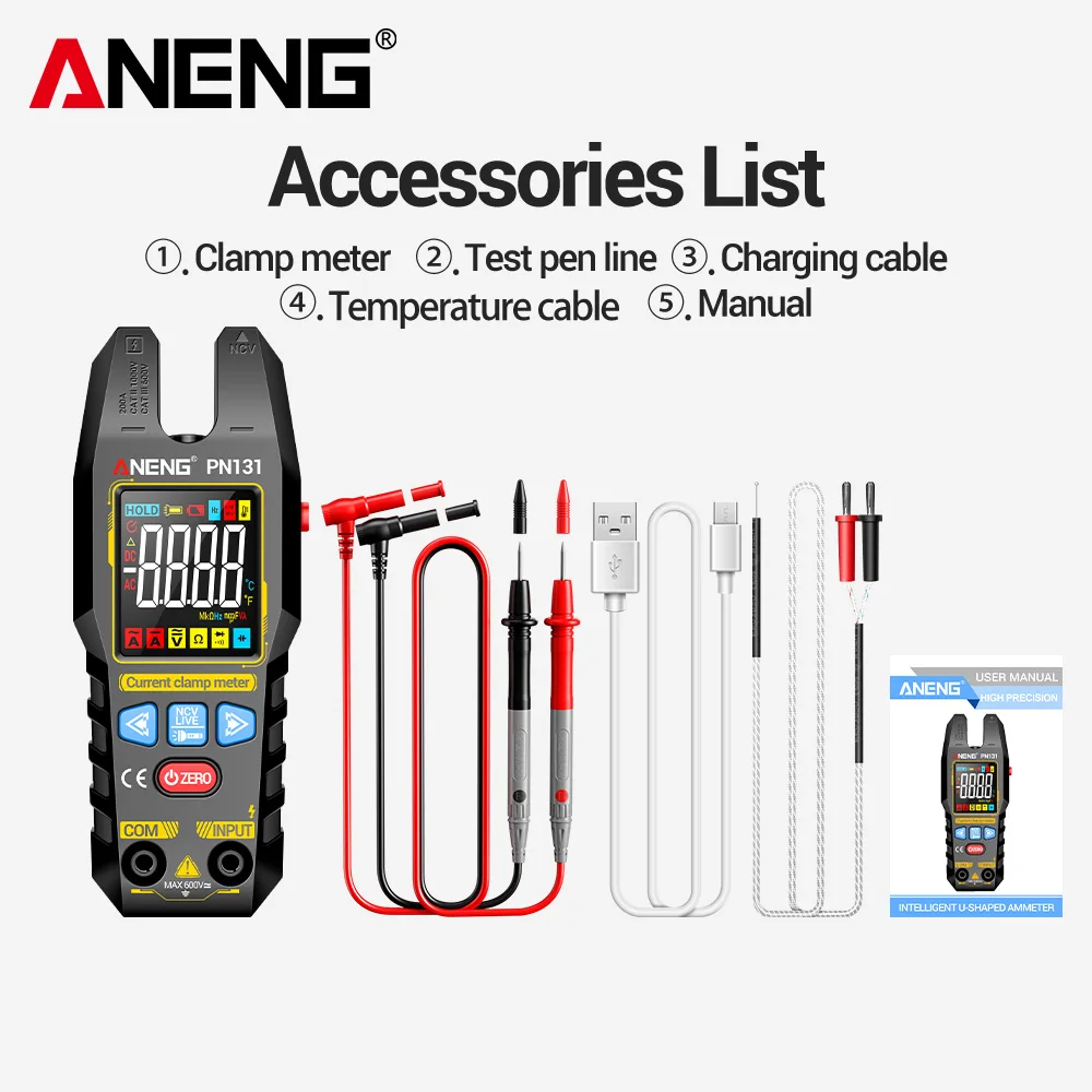 4000 Counts Ac/Dc V…