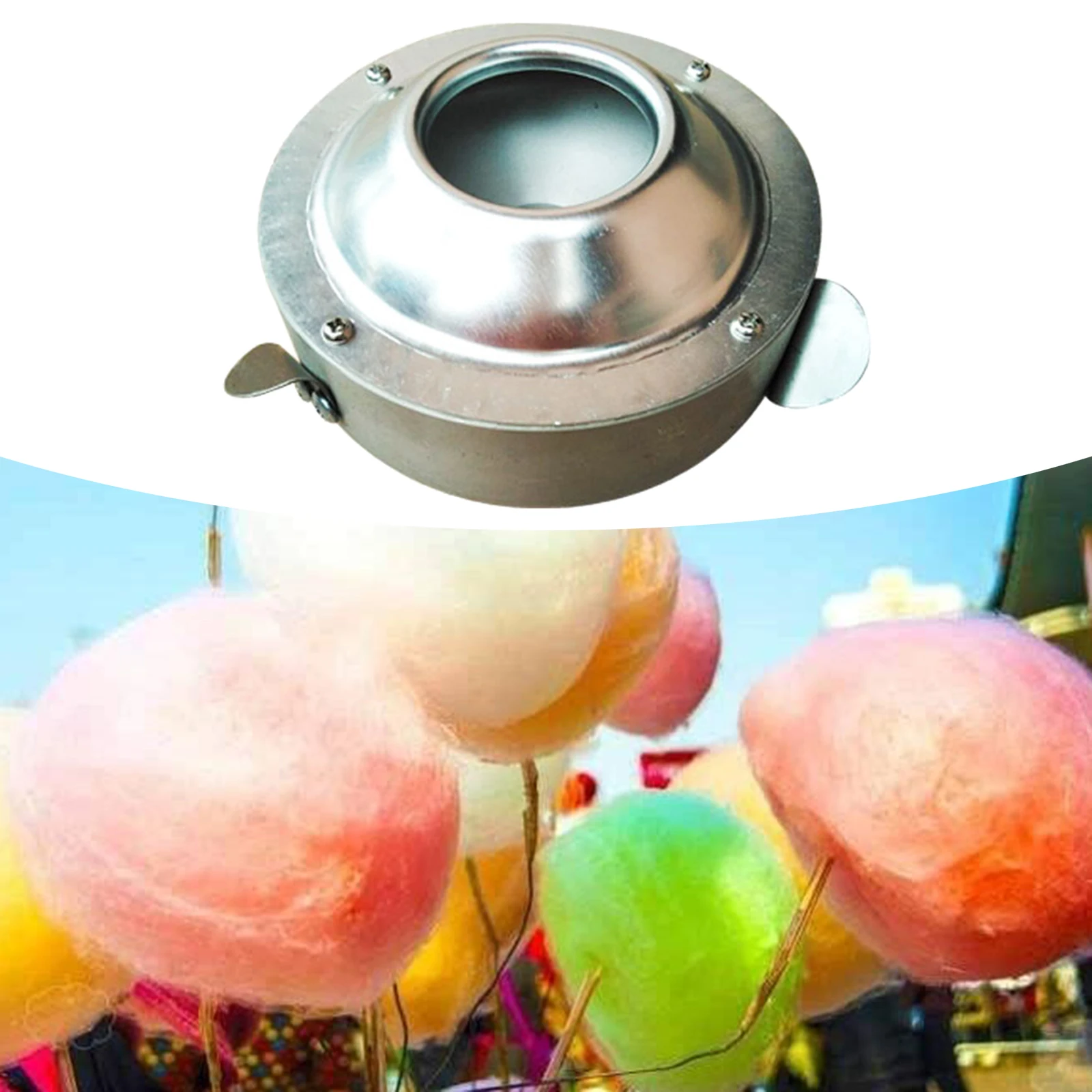 

Commercial Sugar Floss Machine 110V Head Aluminum Candyfloss Machine Parts Accessories for Celebrations Party Carnival Festivals