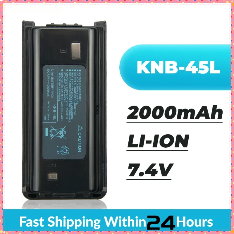 

KNB-45L 2000mAh Li-Ion Battery for Kenwood NX-340 TK-2200 TK-2207 TK-3207 TK-2312 TK-3202 TK-3312 Radio --KNB-45L, KNB-45Li