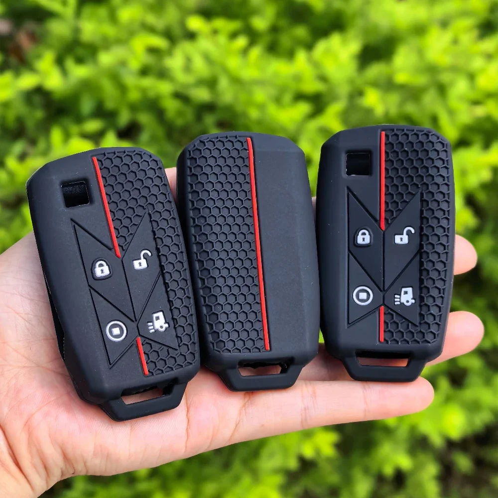 Silicone Car Remote Cover Holder Protector Shell Set for Renault Euro 6 Series T C K Gama Truck Key Case Keychain Accessories view 5