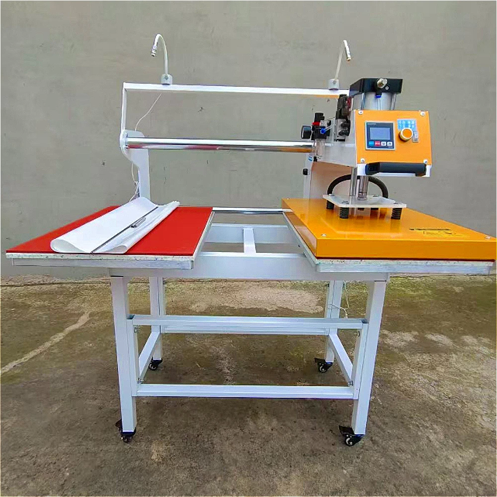 Heat Transfer Press Rhinestone-applying Machine Garment logo Label Heat-pressing Machine Fully Automatic Small-size Dual-station