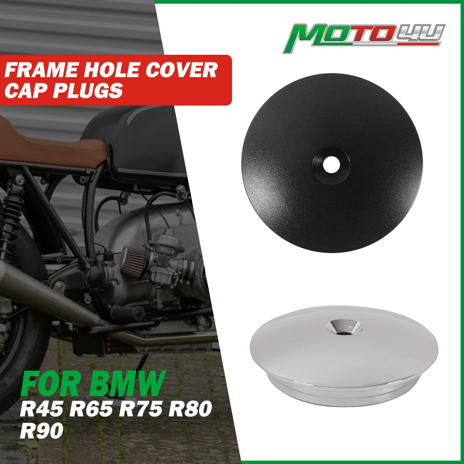 

Для BMW R45 R65 R75 R80 R90 R90S алюминиевая рама, крышка отверстия, заглушки, аксессуары для мотоциклов, установка вставки, крышка отверстия