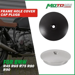 For BMW R45 R65 R75 R80 R90 R90S Aluminum Frame Hole Cover Cap Plugs Motorcycle Accessories refitting Insert Hole Cap