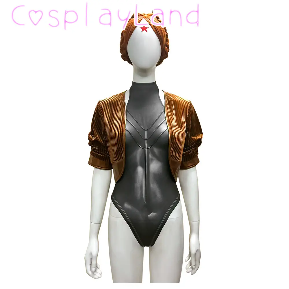 

Hot Game Atomic Heart Ballet Robot Twins Cosplay Costume Carnival Halloween The Twins Sexy Jumpsuit Atomic Heart Cosplay