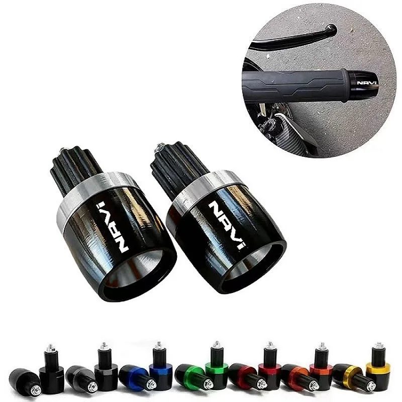 

For Honda Navi 110 Navi 2024-2026 Motorcycle Navi110 NEW 5D Universal Motorcycle CNC Aluminum Alloy Handlebar End Caps