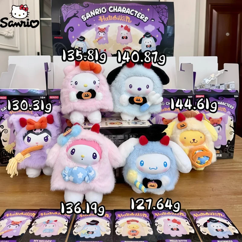 Nowe Figurki Kawaii Sanrio Blind Box Seria Candy Carnival Night Mystery Box Figurka Anime Zabawka Ozdoba Prezent Urodzinowy dla Dziewczynek