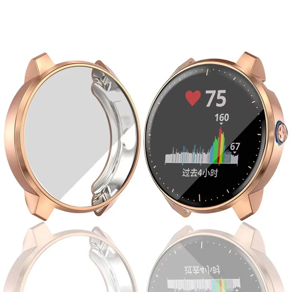 

High Quality TPU Protector Frame For Garmin Vivoactive 3/3 Music Screen Protective Case Cover For Vivoactive3/3 Music Watch