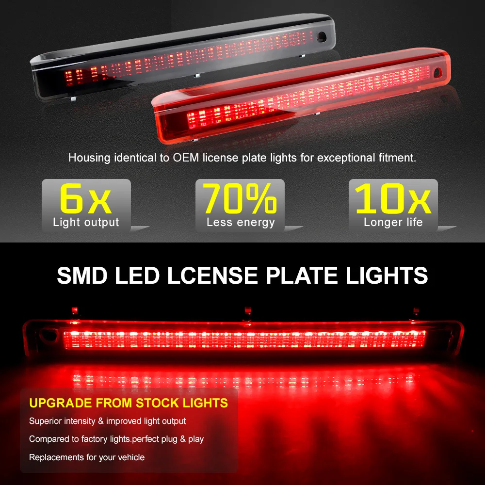 1PC OEM: 265900006R Rear Third 3RD LED High Mount Level Stop Brake Light For Renault Megane Hatchback MK3 2008-2016